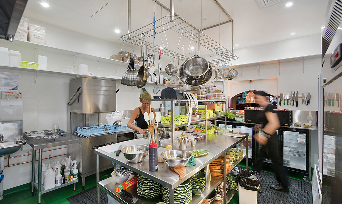 Elixiba Ocean Street Maroochydore Sunshine Coast Restaurant Fitout Kitchen